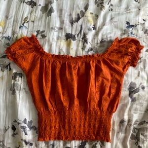 S Forever 21 Floral Crop Top